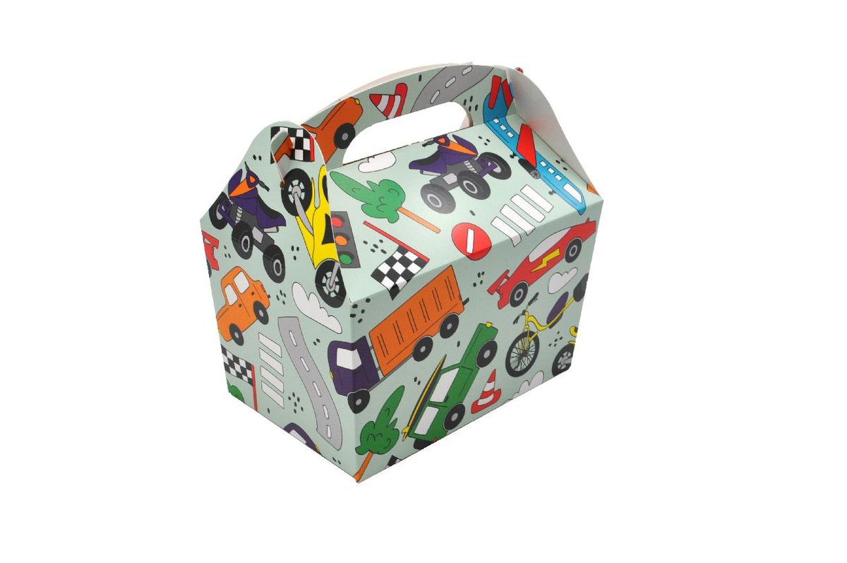 Vehicles Party Food Box