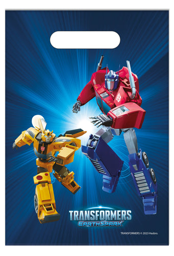 Transformers Plastic Party Loot Bags - Anilas UK