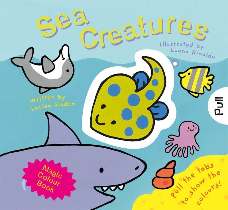 Sea Creatures (A Magic Colour Book) - Anilas UK