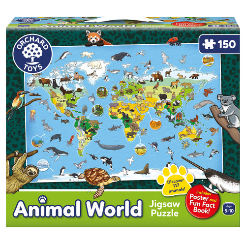Animal World Jigsaw Puzzle - Anilas UK