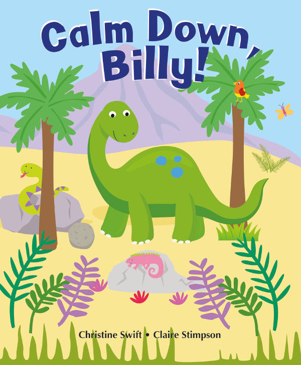 Calm Down, Billy! Children's Picture Story Book - Anilas UK