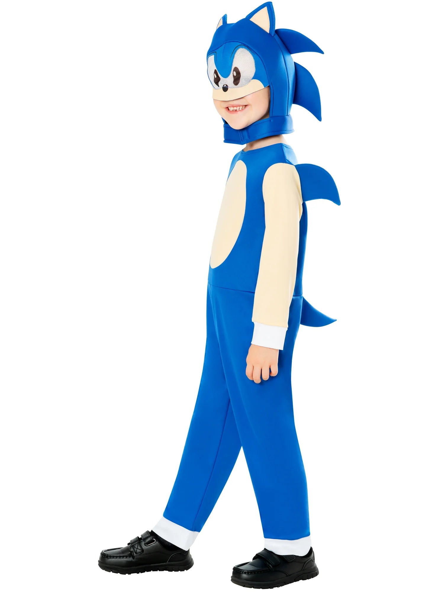 Sonic The Hedgehog Dressing Up Costume Jumpsuit & Headpiece - Anilas UK