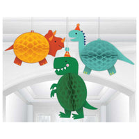 Dino-Mite Party Hanging Decorations - Anilas UK