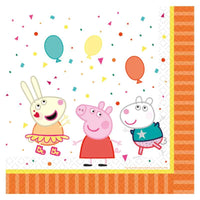 Complete Peppa Pig Themed Party Pack for 8 people Including Tableware and Favours - Anilas UK