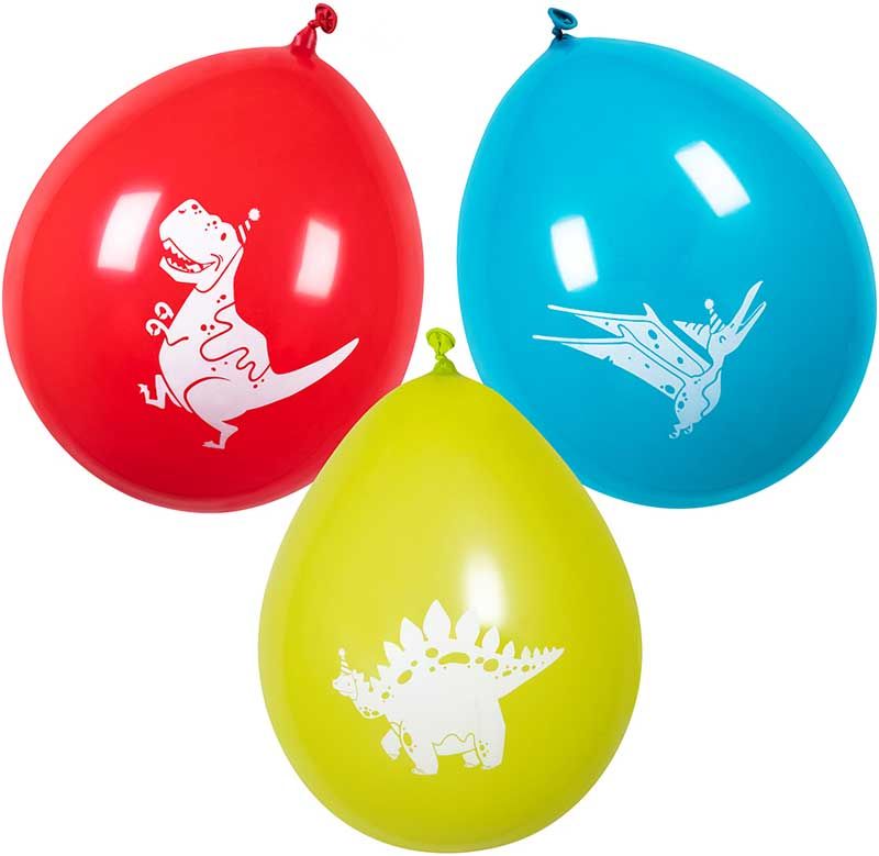 Dinosaur Balloons (Pack of 6) - Anilas UK