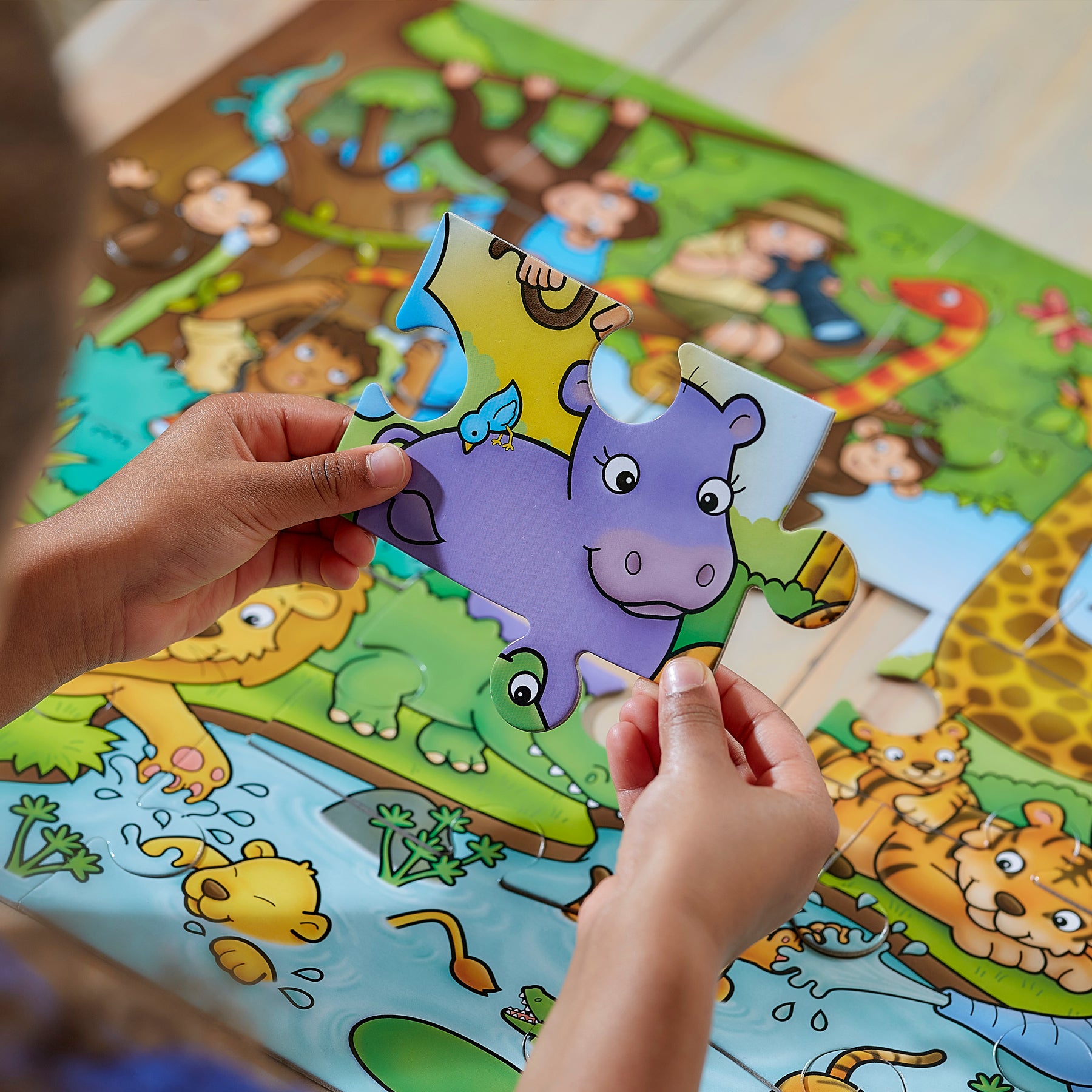 Who's in the Jungle? Jigsaw Puzzle - Anilas UK