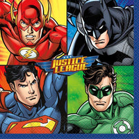 
              Justice League Party Pack for 8 people - Anilas UK
            