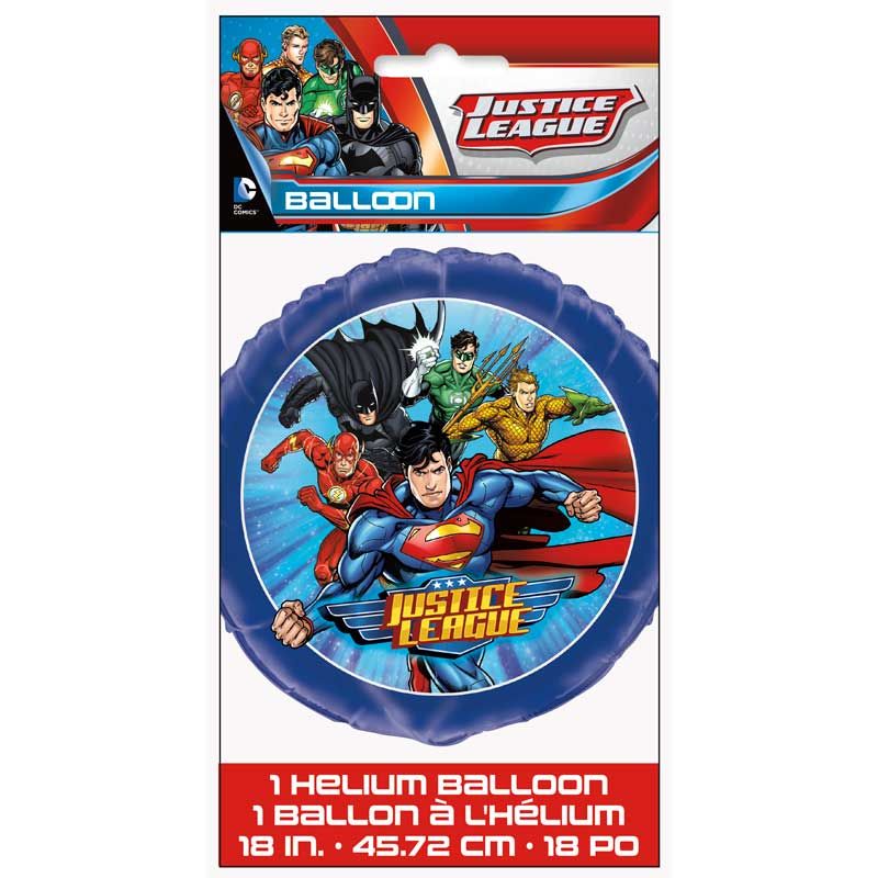 Justice League Foil Balloon (46 cm) - Anilas UK