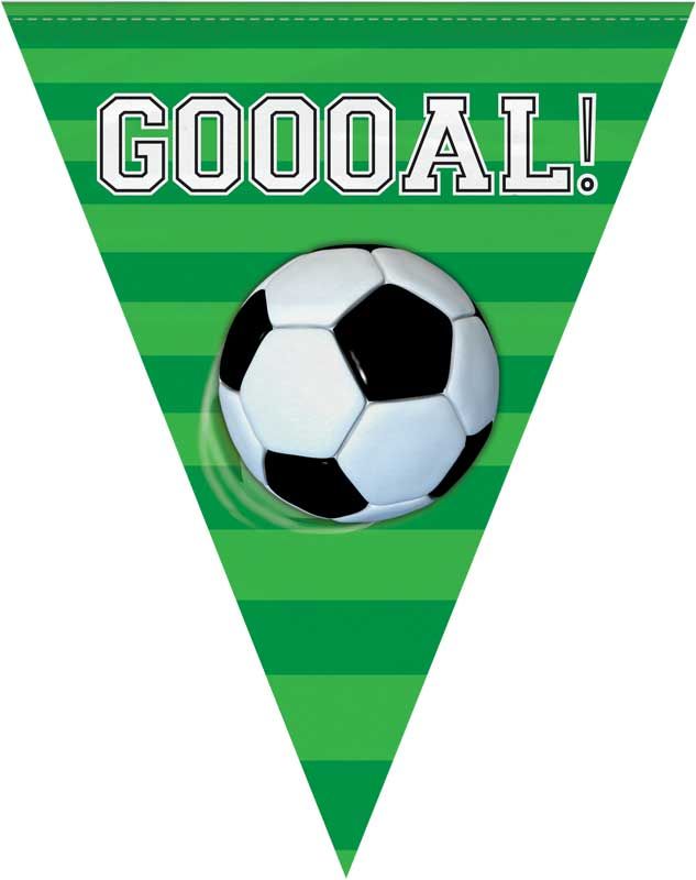 3D Football Pennant Banner - Anilas UK