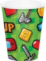 Gamer Paper Cups (Pack of 8) - Anilas UK