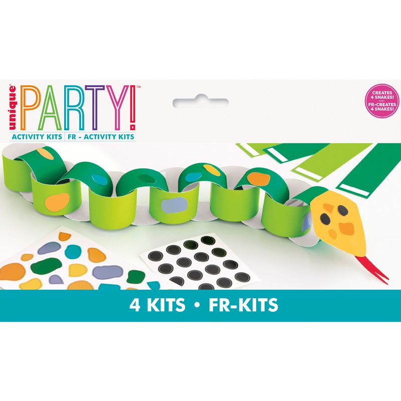 4person Snake Diy Paper Chain Craft Kit - Anilas UK
