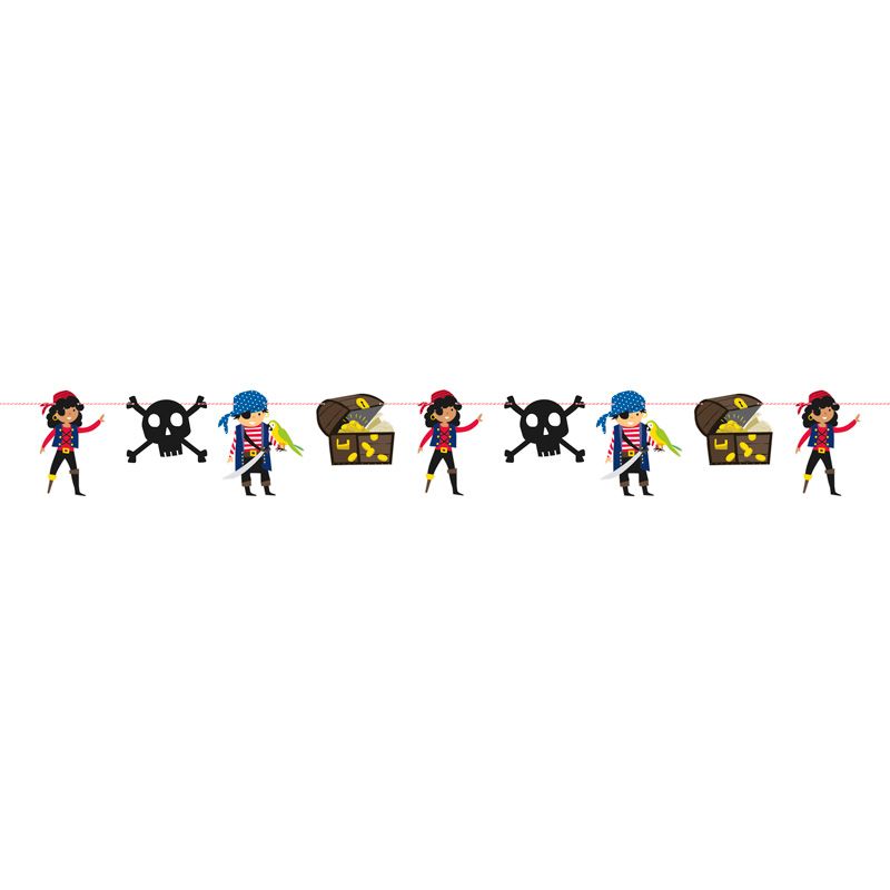 Pirate Birthday Party Banner - Anilas UK