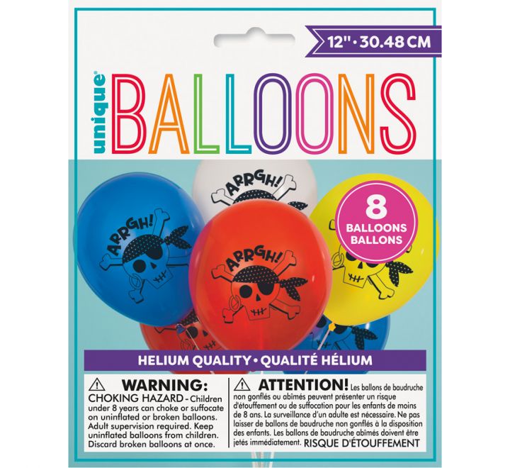 Ahoy Pirate Balloons - Anilas UK