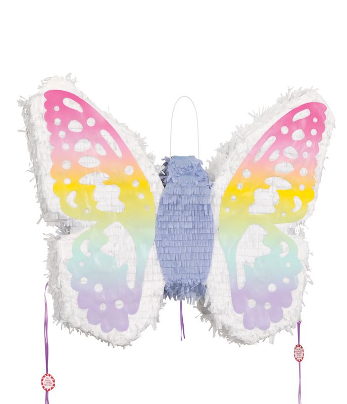 Butterfly Shaped Drum Pinata