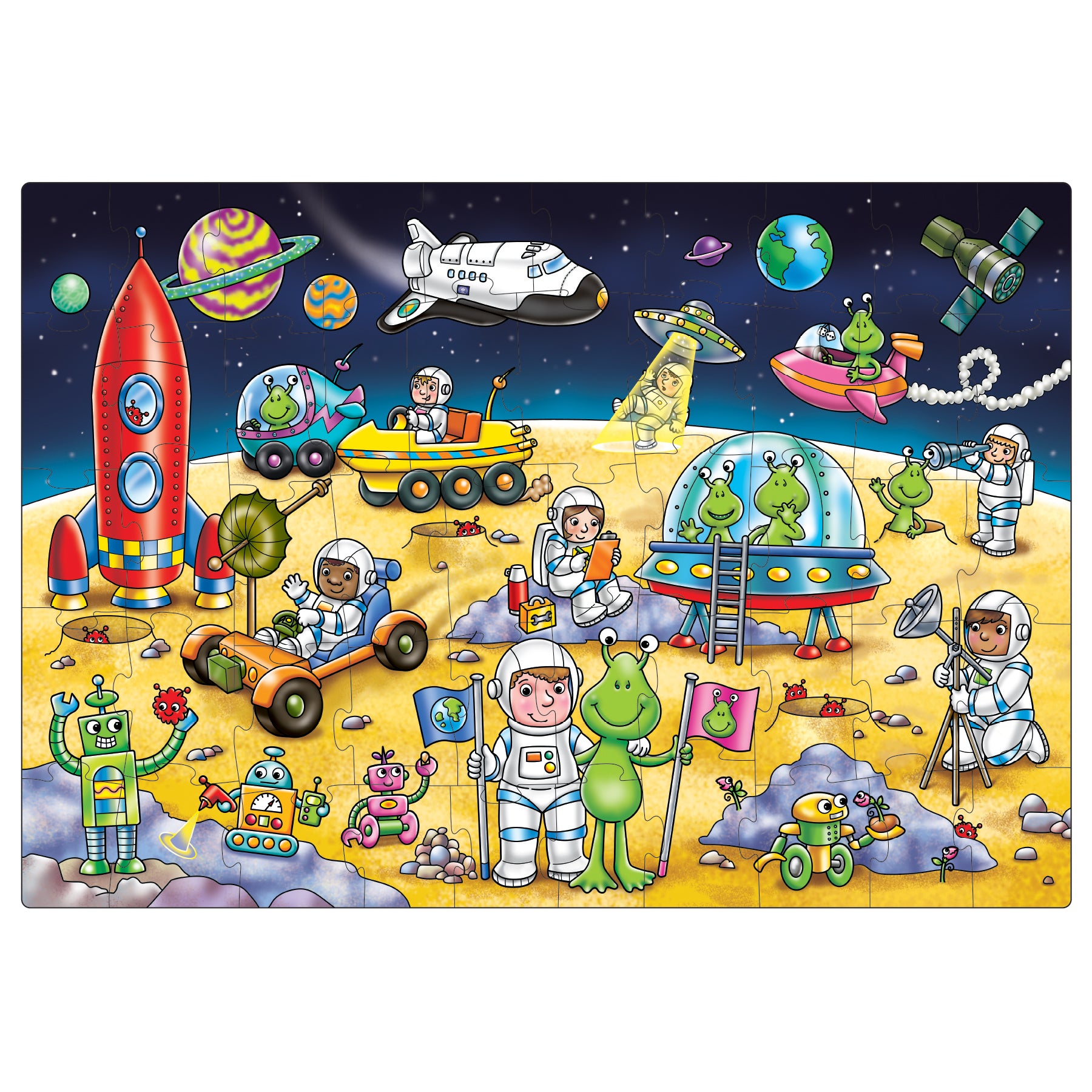 Outer Space Jigsaw Puzzle - Anilas UK