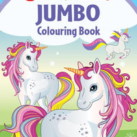 Unicorns Jumbo Colouring Book - Anilas UK