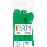 
              18pc Assorted Emerald Green Cutlery - Anilas UK
            
