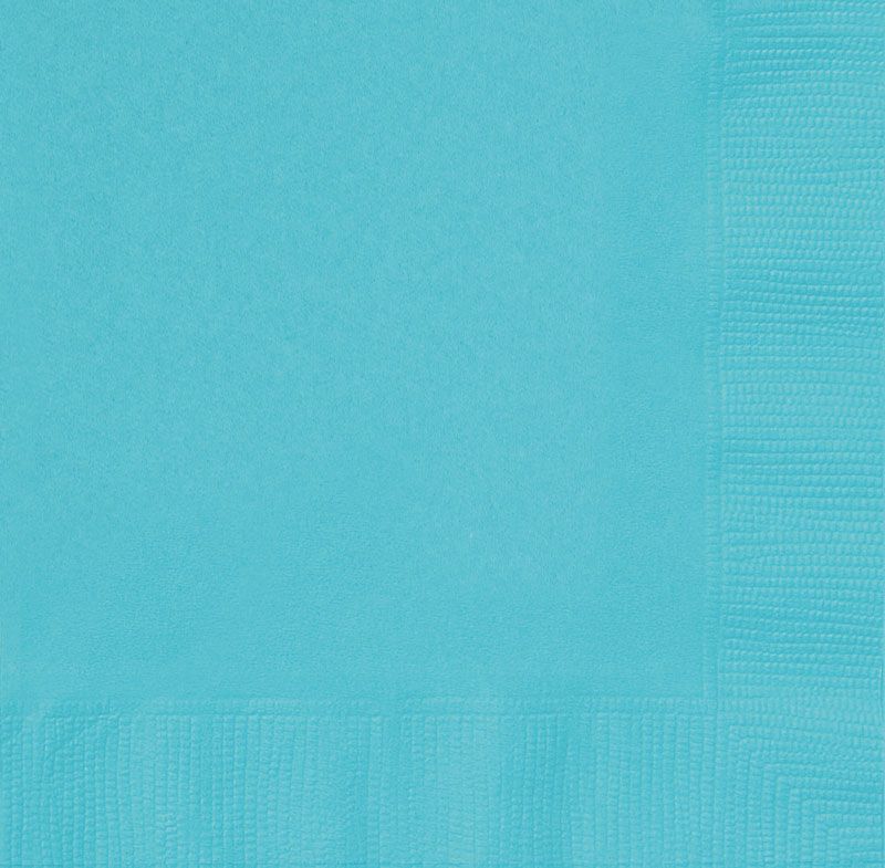 Terrific Teal Napkins (Pack of 20)