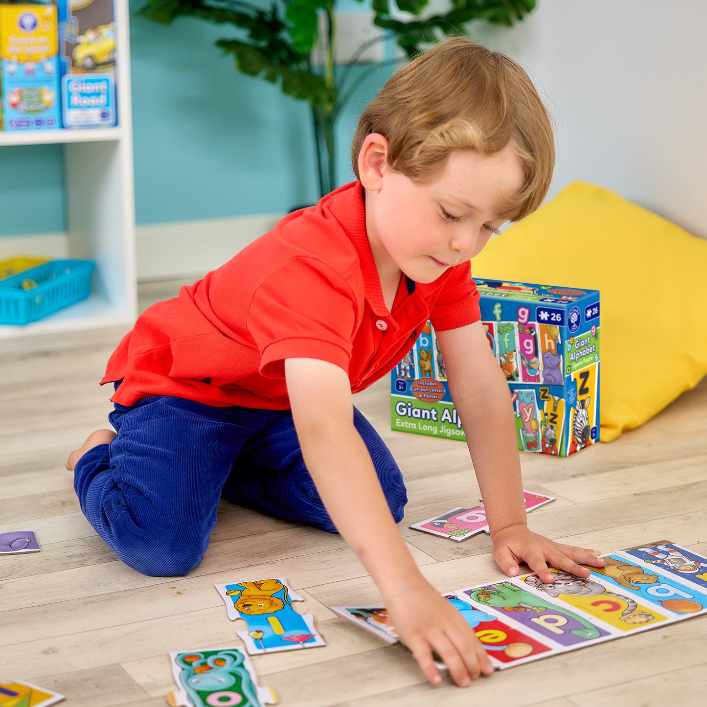 Giant Alphabet Jigsaw Puzzle Extra Long - Anilas UK