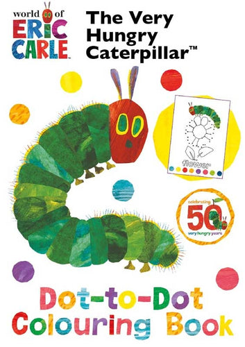 The Very Hungry Caterpillar Dot-to-Dot Colouring Book - Anilas UK