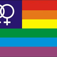 Rainbow Venus Premium Quality Flag (5ft x 3ft) - Anilas UK