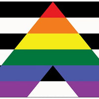 Straight Ally Premium Quality Flag (5ft x 3ft) - Anilas UK