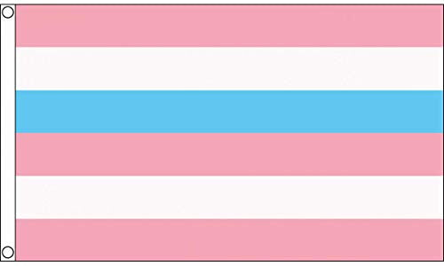 Intersex (Pink & Blue) Premium Quality Flag (5ft x 3ft) - Anilas UK