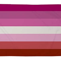 Lesbian Stripes Premium Quality Flag (3ft x 2ft)