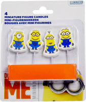 
              Minions Pick Birthday Cake Candles (Pack of 4)
            