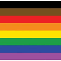 More Colours More Pride Premium Quality Flag (5ft x 3ft)