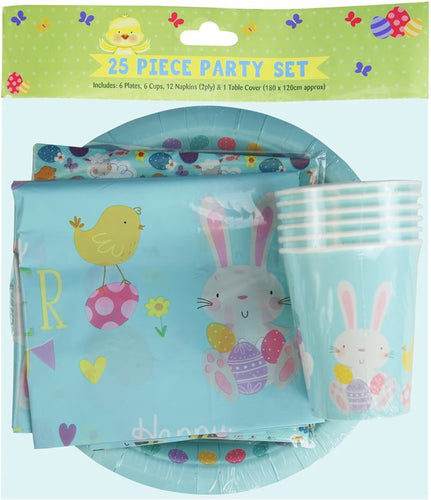 Easter Party Tableware Set 2 (25 Pieces) - Anilas UK