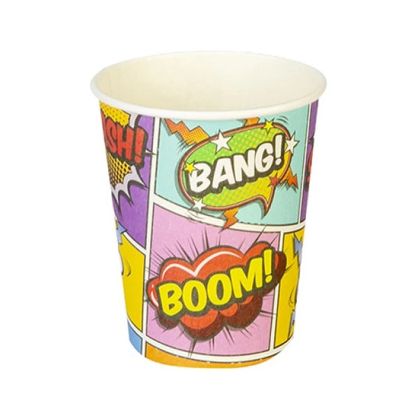 Superhero Paper Cups (8 pieces)