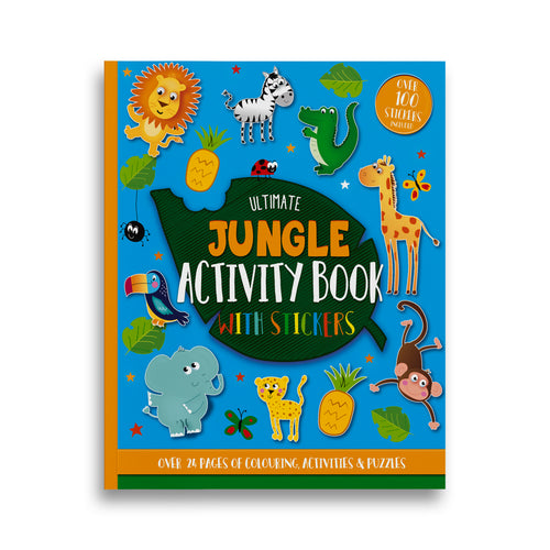Ultimate Jungle Activity Book with Stickers - Anilas UK