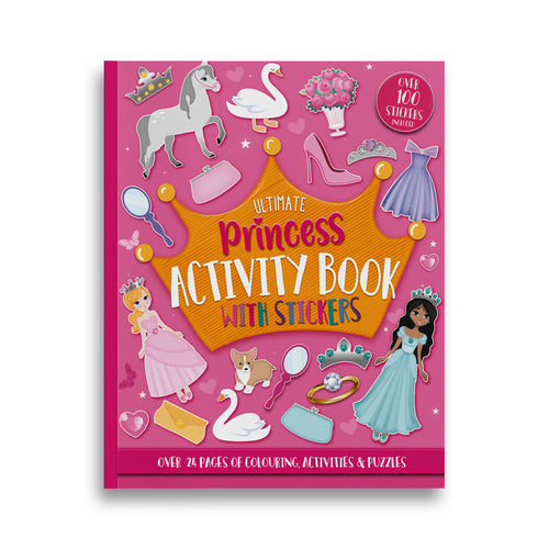 Ultimate Princess Activity Book with Stickers - Anilas UK