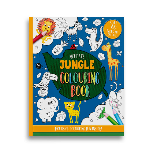 Ultimate Jungle Colouring Book - Anilas UK