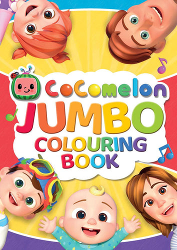 Cocomelon Jumbo Colouring Book - Anilas UK