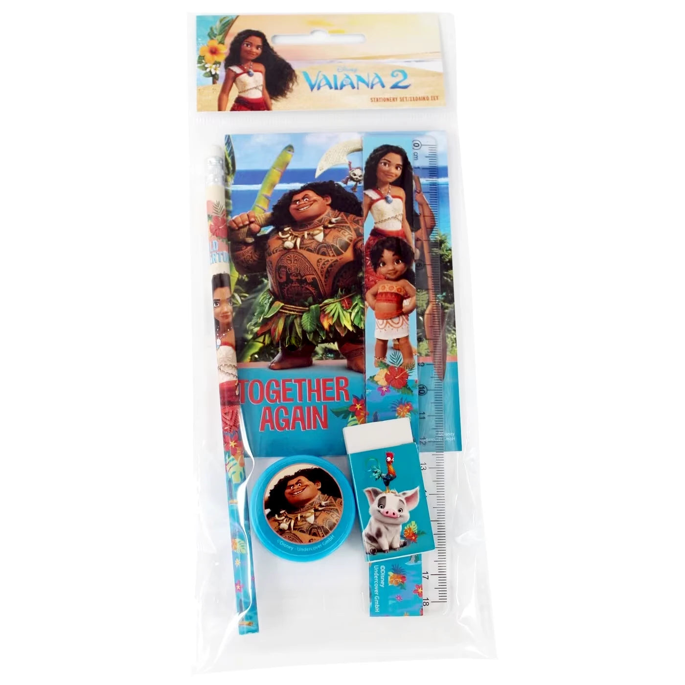 Disney Moana 2 Stationery Set - Anilas UK