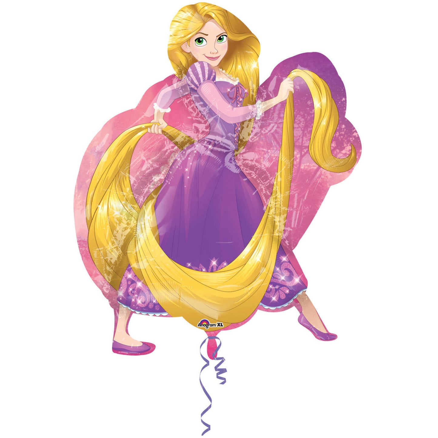 Disney Princess Rapunzel Supershape 28 x 33 Inch Foil Balloon