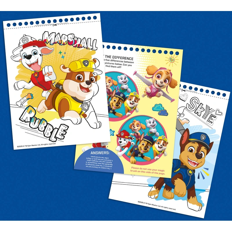 Paw Patrol Aqua Magic Colouring Book