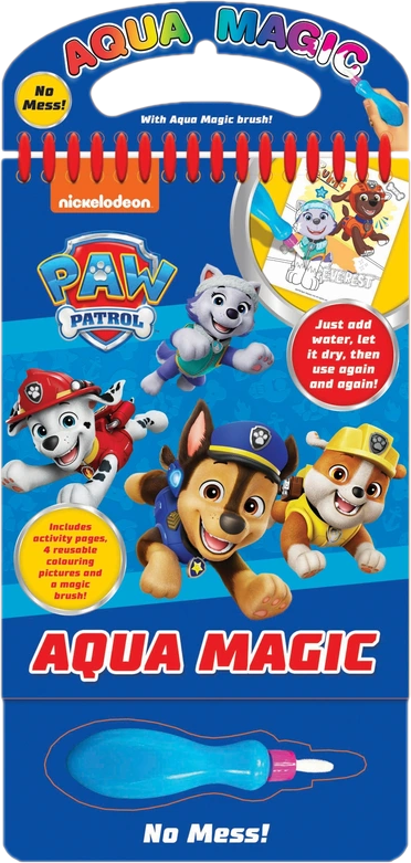 Paw Patrol Aqua Magic Colouring Book
