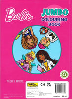
              Barbie Jumbo Colouring Book - Anilas UK
            
