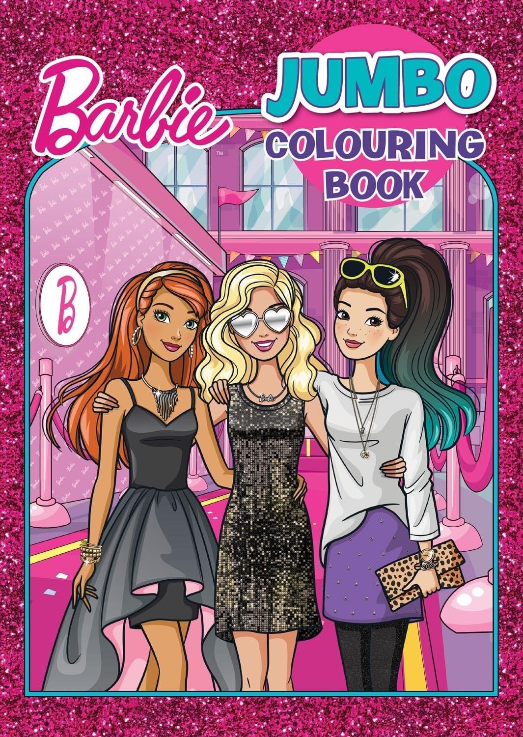 Barbie Jumbo Colouring Book - Anilas UK
