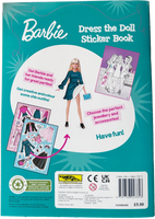 
              Barbie Dress the Doll Sticker Book - Anilas UK
            