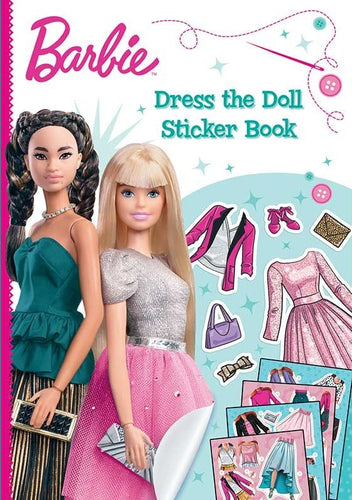 Barbie Dress the Doll Sticker Book - Anilas UK