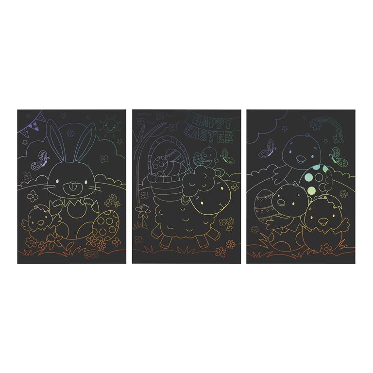 Easter Scratch Art - Anilas UK