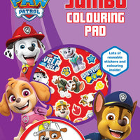 Paw Patrol Jumbo Colouring Pad - Anilas UK