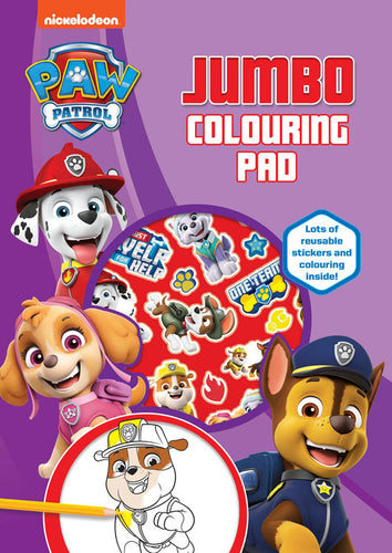 Paw Patrol Jumbo Colouring Pad - Anilas UK