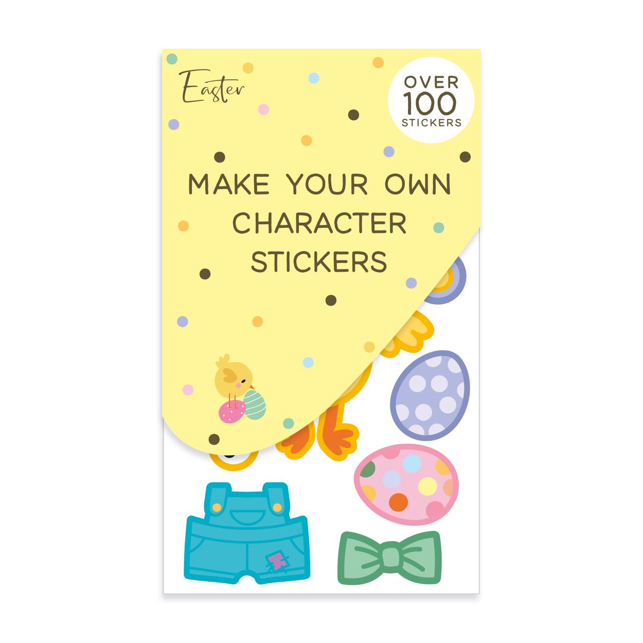 Make Your Own Easter Character Stickers - Anilas UK