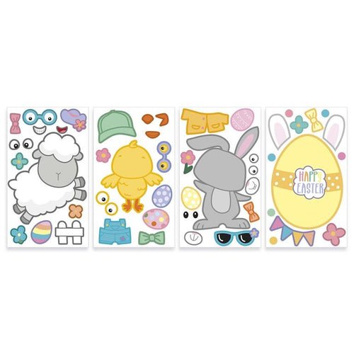 Make Your Own Easter Character Stickers - Anilas UK