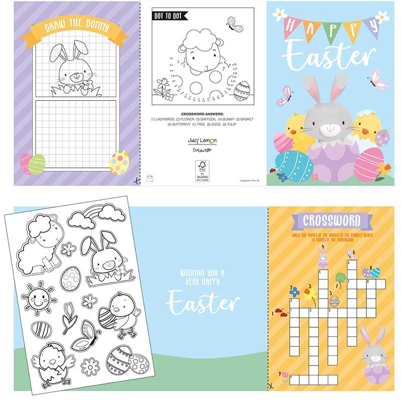 Easter Activity Card - Anilas UK
